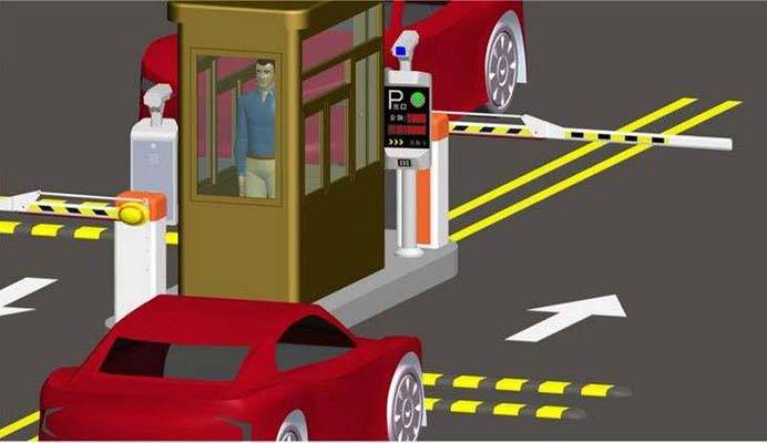 智慧車牌識別停車場智在哪？